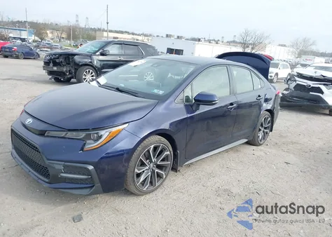 2021 Toyota Corolla Se from USA, damaged, VIN JTDS4MCE9MJ076831